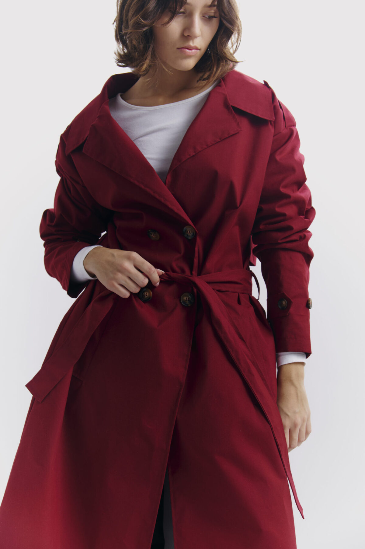 Trench Soho - Cherry red - Imagen 2