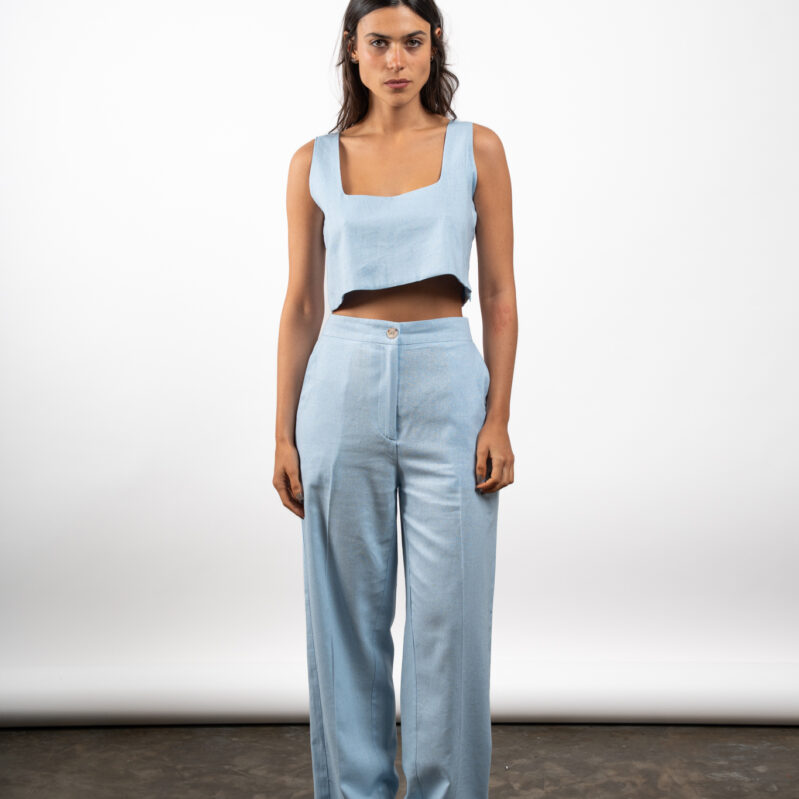 Top Lucca - Sky blue